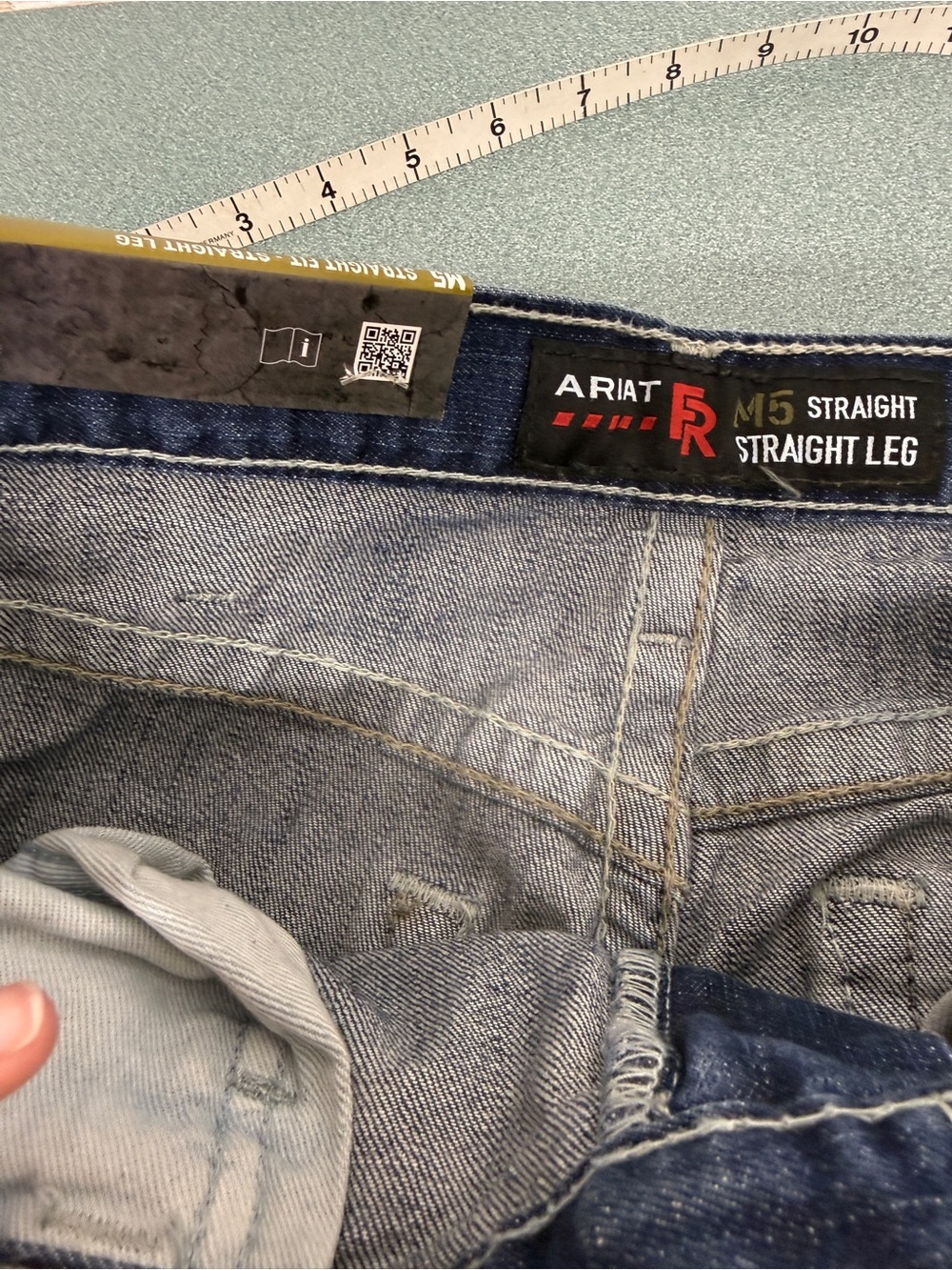 ARIAT M5 FR CAT 2112 Dura Stretch Straight Fit Straight Leg Men’s Jeans 32/32 - Picture 8 of 14